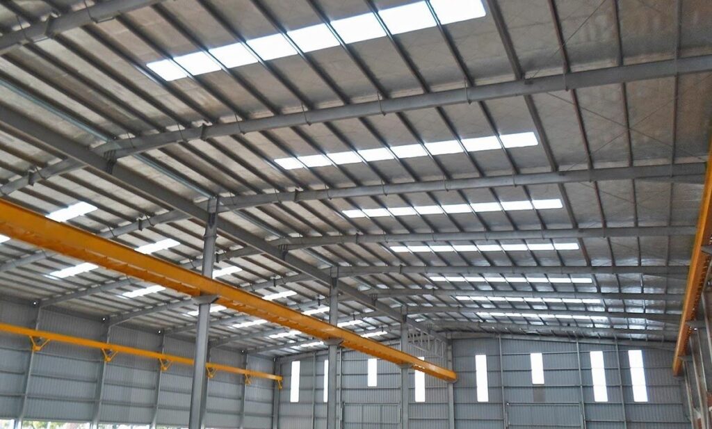 Cobertura metalica Cidade Industrial de Curitiba